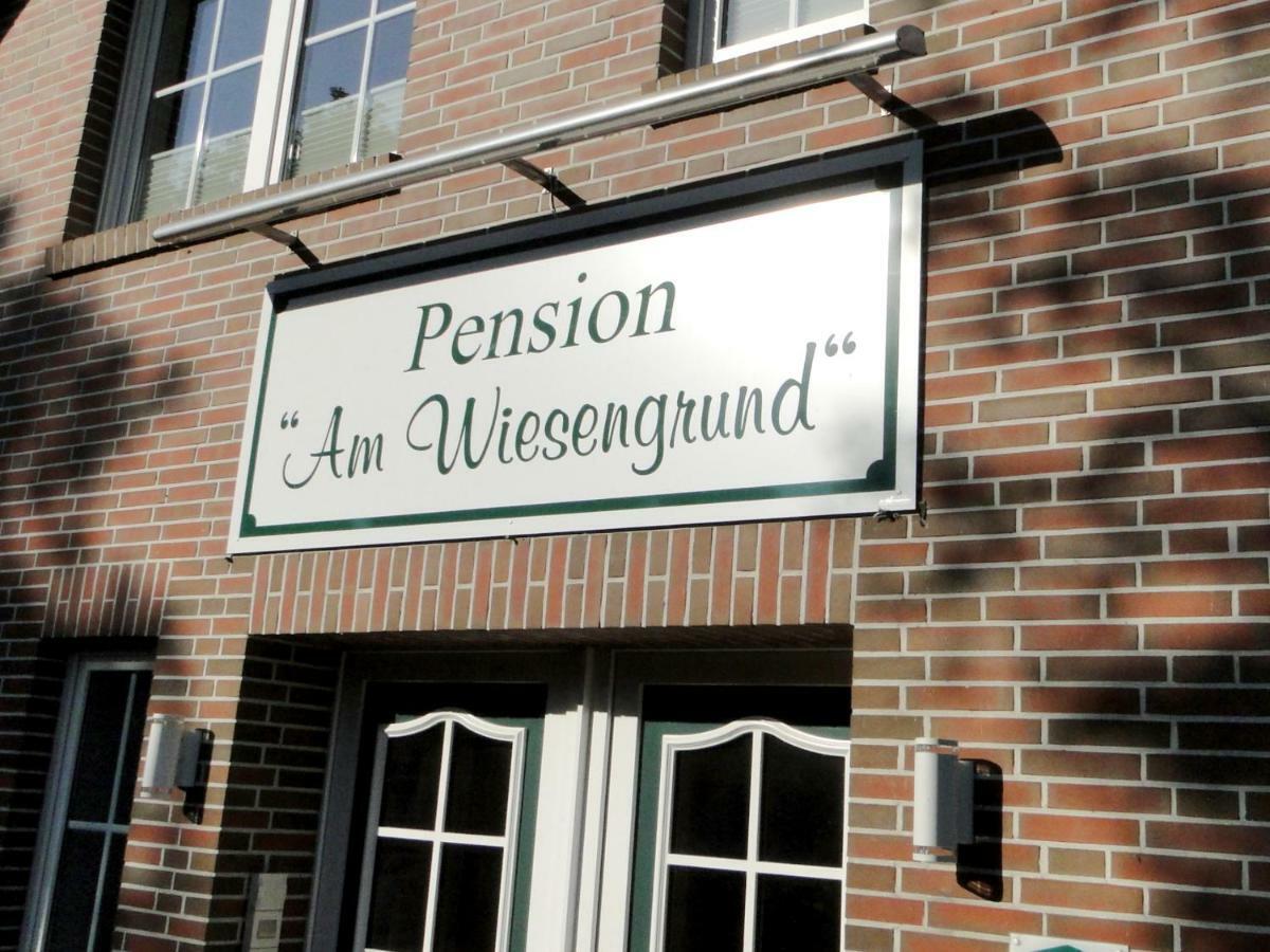 Pension Am Wiesengrund Detern Exterior foto