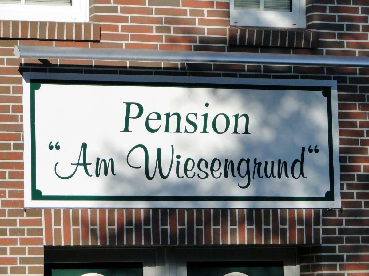Pension Am Wiesengrund Detern Exterior foto